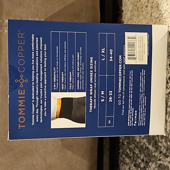 NIB - Tommie Copper Hot & Cold Gel Pack Compression Pain Relief Wrap. Sz: L/XL - Picture 3 of 4